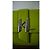 Karl Lagerfeld K/Saddle Small shoulder bag in lime green leather - view 2