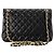 CHANEL - Borsa a tracolla Classic/Timeless Jumbo Chanel in pelle caviar nera - vista 3