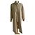 Trench lungo in cotone beige Céline