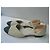 Chanel Ballerine Mary Jane Camoscio Ecru Nero Beige - vista 2