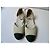 Chanel Ballerine Mary Jane Camoscio Ecru Nero Beige - vista 4