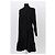 Yohji Yamamoto Wollkleid Schwarz - Ansicht 2