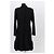 Yohji Yamamoto Wollkleid Schwarz - Ansicht 4