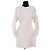 Autre Marque Vestido de viscosa beige WARDROBE.NYC