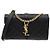 Autre Marque Una borsa a tracolla Envelope caratterizzata da una silhouette tridimensionale che combina diamanti e cuciture trapuntate verticali con un sofisticato logo Cassandre. Realizzata in Grain de Poudre altamente resistente.