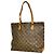 Bolso Cabas Mezzo Monogram Louis Vuitton Castaño