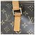 Bolso Cabas Mezzo Monogram Louis Vuitton Castaño - vista 12