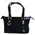 Borsa Tote Gucci Abbey in Tela Blu Scuro e Pelle Nera
