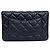 Chanel Wallet on Chain WOC Black Caviar Champagne Gold Hardware - view 4
