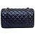 Timeless Bolso Chanel Classic Double Flap Medium Piel de Cordero Negra - vista 4