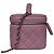 Chanel Piccola Vanity Borsa in Pelle Caviar Rosa Hardware Dorato 22S - vista 2