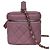 Chanel Piccola Vanity Borsa in Pelle Caviar Rosa Hardware Dorato 22S - vista 4