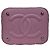 Chanel Piccola Vanity Borsa in Pelle Caviar Rosa Hardware Dorato 22S - vista 7