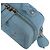 Borsa Chanel Vanity Filigree in Pelle Caviar Blu Tiffany - vista 11