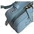 Borsa Chanel Vanity Filigree in Pelle Caviar Blu Tiffany - vista 12