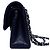 Timeless Chanel Classic Double Flap Small Schwarz Lammleder Silber - Ansicht 9