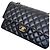 Timeless Mala Chanel Classic Double Flap Medium Pele de Cordeiro Preta - vista 11