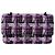 Timeless Mala Chanel Classic Double Flap Medium em Tweed