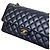 Classique Sac Chanel Classic Double Flap Medium Cuir d'Agneau Noir - vue 2