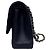 Classique Sac Chanel Classic Double Flap Medium Cuir d'Agneau Noir - vue 9