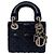 Borsa Dior Lady Dior Micro in Pelle d'Agnello Nera