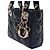 Borsa Dior Lady Dior Micro in Pelle d'Agnello Nera - vista 10