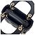Borsa Dior Lady Dior Micro in Pelle d'Agnello Nera - vista 8
