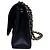 Timeless Bolsa Chanel Classic Double Flap Medium Couro Caviar Preto - vista 11