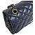 Timeless Chanel Classic Double Flap Medium Pele Cordeiro Preto Ouro - vista 11