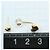 Autre Marque Pendientes de botón en oro amarillo de 18K Dorado - vista 3