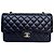 Timeless Bolso Chanel Classic Double Flap Medium Piel de Cordero Negra