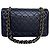 Timeless Bolso Chanel Classic Double Flap Medium Piel de Cordero Negra - vista 11