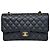 Timeless Chanel Classic Double Flap Medium Schwarz Kaviarleder