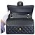 Timeless Chanel Classic Double Flap Medium Schwarz Kaviarleder - Ansicht 11