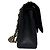 Timeless Chanel Classic Double Flap Medium Schwarz Kaviarleder - Ansicht 2