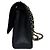 Timeless Chanel Classic Double Flap Medium Schwarz Kaviarleder - Ansicht 5