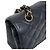 Timeless Chanel Classic Double Flap Medium Schwarz Kaviarleder - Ansicht 7