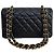 Timeless Chanel Classic Double Flap Small Schwarz Caviar Leder - Ansicht 3
