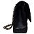 Timeless Mala Chanel Classic Double Flap Medium Pele de Cordeiro Preta - vista 4