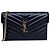 Autre Marque Saint Laurent Bolso Cartera Cassandre Envelope con Cadena Negro