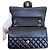 Timeless Chanel Classic Double Flap Medium Schwarz Lammleder - Ansicht 11