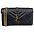 Autre Marque Saint Laurent Envelope Flap Bag Small Schwarz
