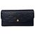 Louis Vuitton Emilie Portemonnaie Schwarz Empreinte Leder