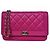 Chanel Le Boy WOC Cartera con cadena Rosa