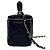 Chanel Mini Vanity Handtasche Schwarz Steppleder - Ansicht 4