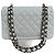Timeless Bolsa Chanel Classic Double Flap Small Couro Caviar Branco - vista 4