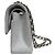 Timeless Bolsa Chanel Classic Double Flap Small Couro Caviar Branco - vista 6