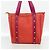 Bolso Tote Louis Vuitton Antigua Cabas MM Roja - vista 13
