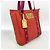 Bolso Tote Louis Vuitton Antigua Cabas MM Roja - vista 2
