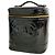 Borsa Vanity Chanel in pelle verniciata nera Nero